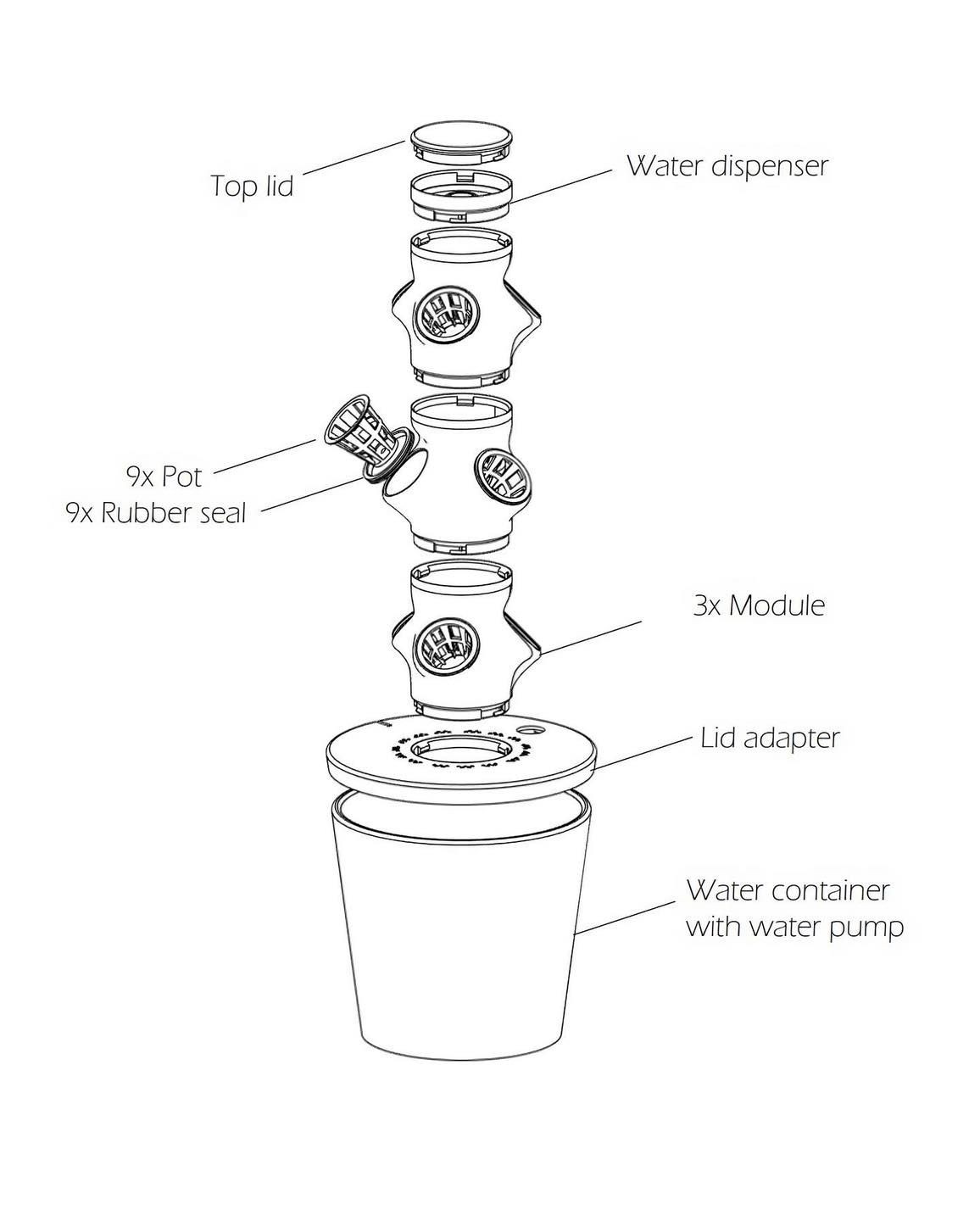 Hydroponic Tower